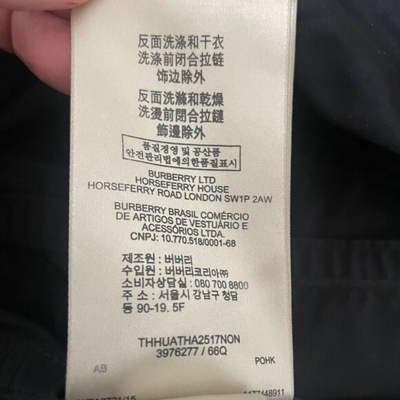 Vintage -Black- Burberry Brit Trench Coat - Picture 10 of 13